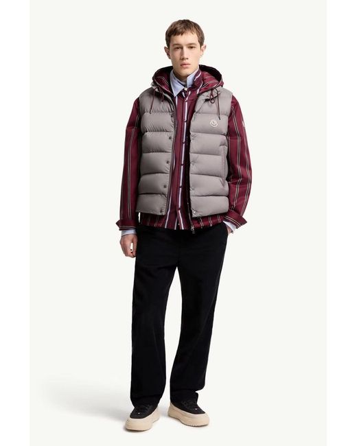 Moncler Gray Tibb Gilet for men