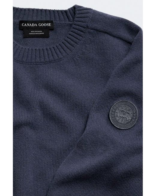 Canada Goose Blue Matawin Sweater for men