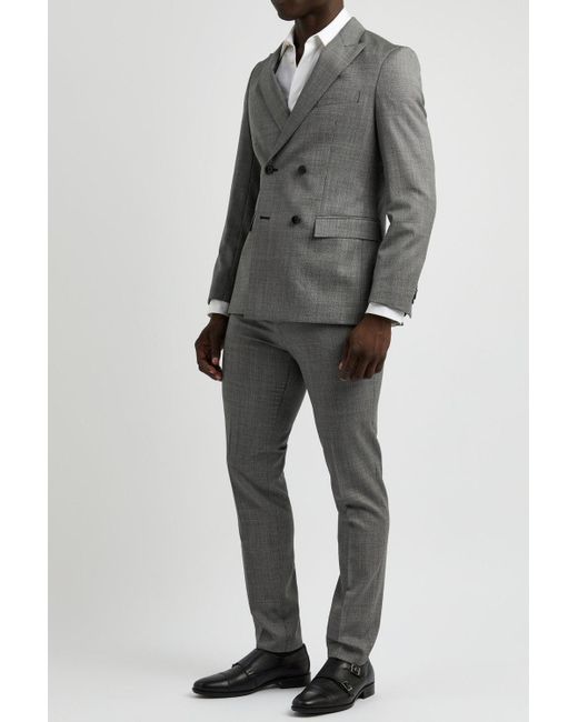 Boss Gray H Houston 2 Piece Db243 Suit for men