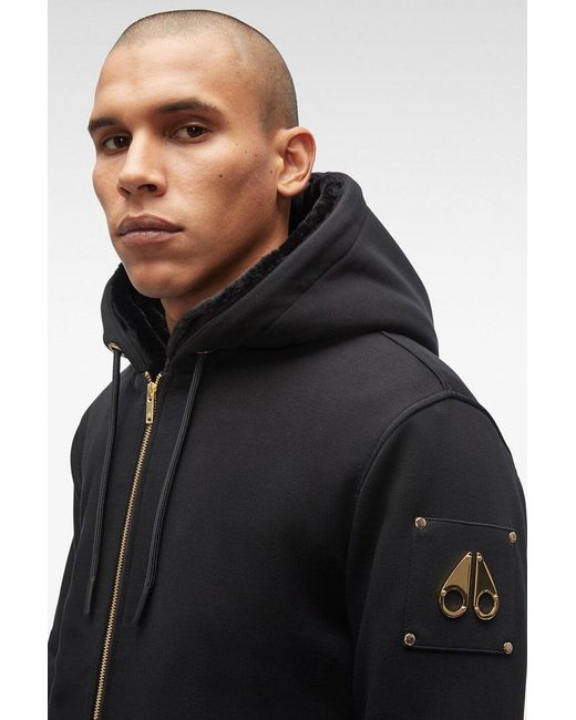 Moose Knuckles Black Classic Bunny for men