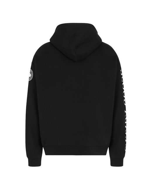 Canada Goose Black Rove Full Zip With Sleeve Graphic for men
