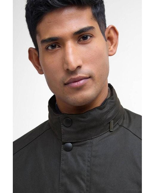Barbour Black Corbridge Wax Jacket for men
