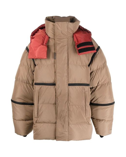 DSquared² Multicolor Peak Puffer Jacket for men