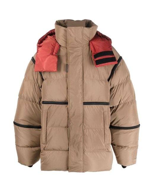 DSquared² Multicolor Peak Puffer Jacket for men