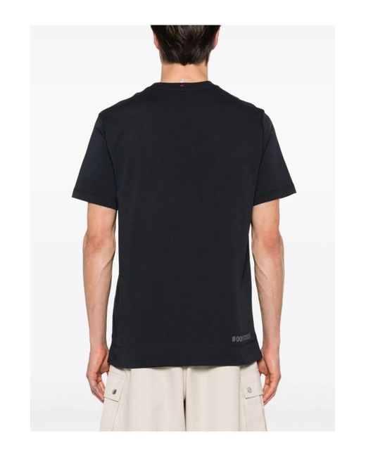 3 MONCLER GRENOBLE Black Dynamics T Shirt for men