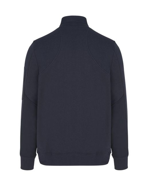Paul Smith Blue Sleeve Pocket Track Top for men