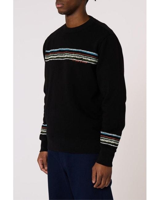 Paul Smith Blue Ps Stripes Sweatshirt for men