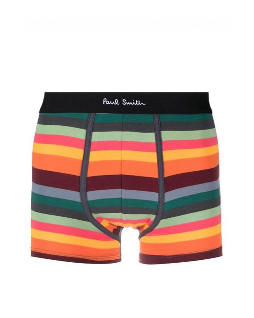 Paul Smith Red 3 Pack Mix Artist Boxer Shorts for men
