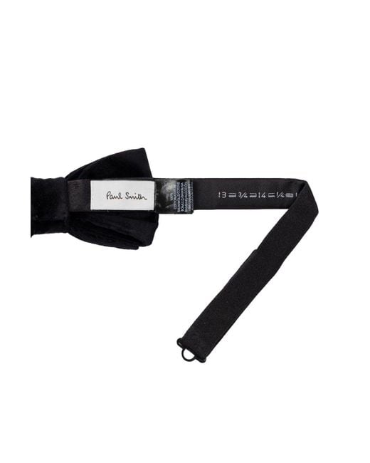 Paul Smith Black Velvet Bowtie for men