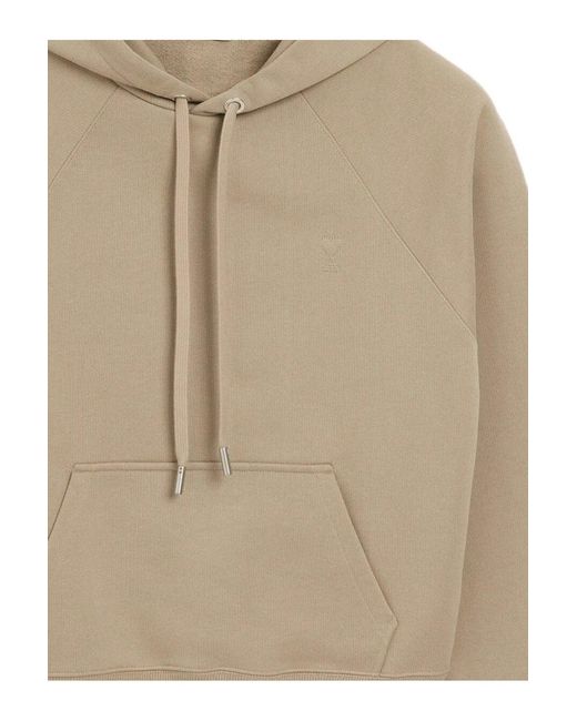 AMI Natural Loopback Adc Hoodie for men