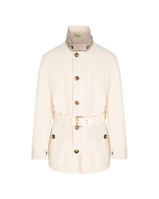 Brunello Cucinelli Natural Field Jacket for men