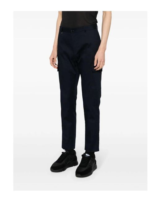 Boss Blue Pepe Cargo Trousers for men