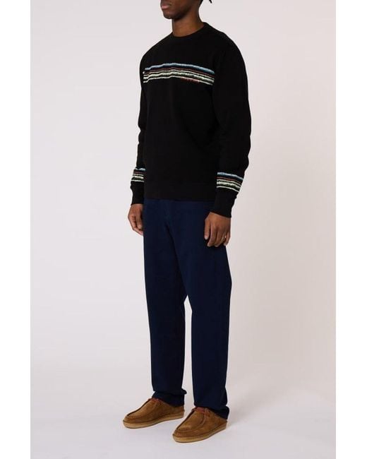Paul Smith Blue Ps Stripes Sweatshirt for men