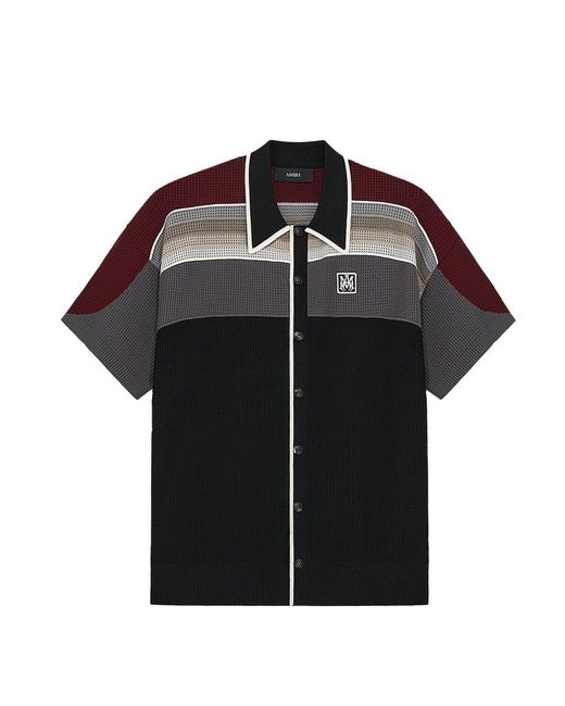 Amiri Black Ma Sport Shirt for men