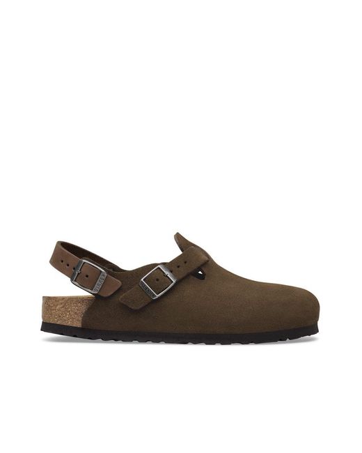 Birkenstock Brown Tokio Suede Leather for men