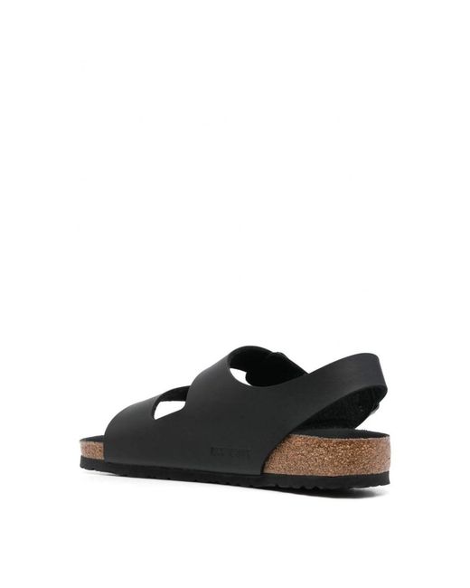 Birkenstock Black Milano Birko-flor Regular for men