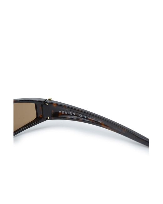 McQueen Multicolor Bio Injection Sunglasses Colour: Havana for men