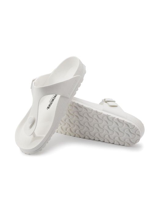 Birkenstock White Gizeh Essentials Sandal for men