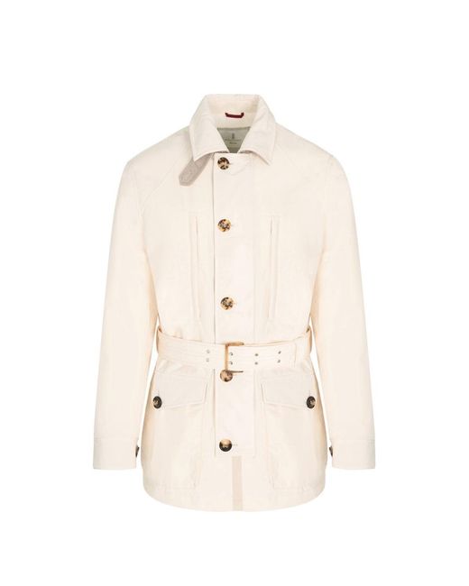 Brunello Cucinelli Natural Field Jacket for men