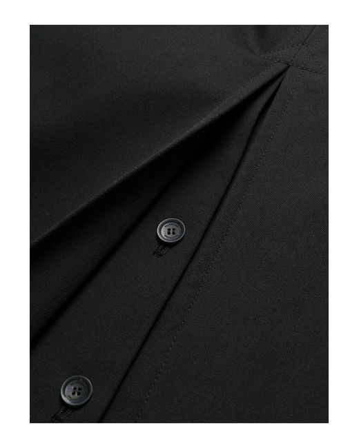 Valentino Black Untitled Stud Trench for men