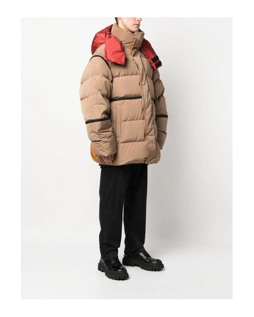 DSquared² Multicolor Peak Puffer Jacket for men