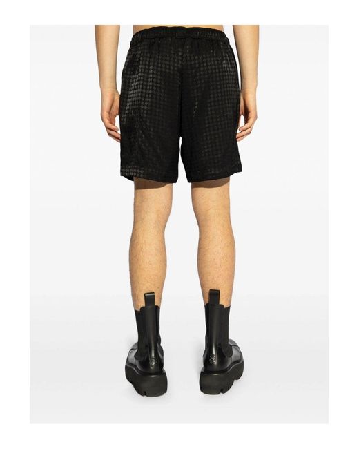 Amiri Black Ma Quad Jacquard Short for men