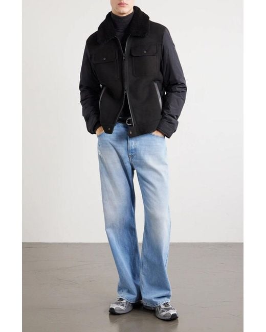 Moncler Black Zerique Jacket for men