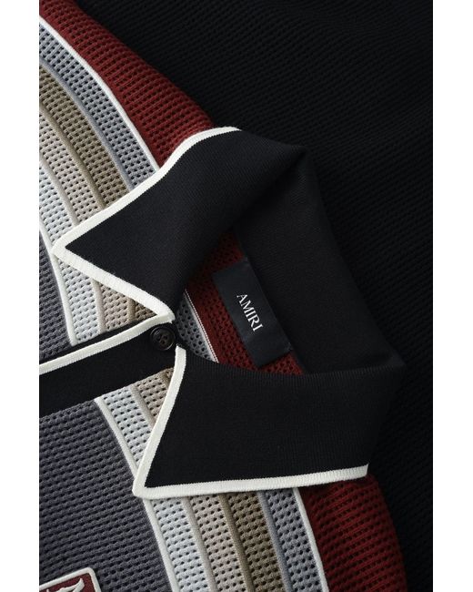 Amiri Black Ma Sport Shirt for men