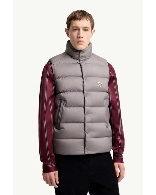 Moncler Gray Tibb Gilet for men
