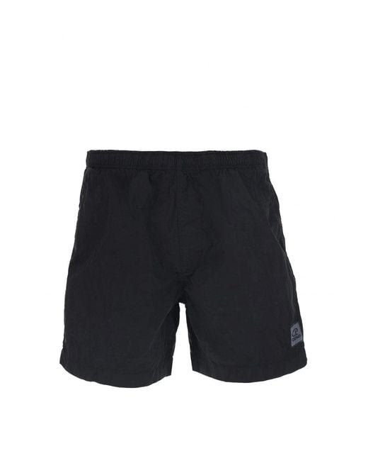 C P Company Blue Eco Chrome R Swimshorts for men