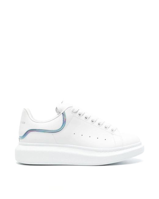 Alexander McQueen White Oversize Sole Sneakers for men