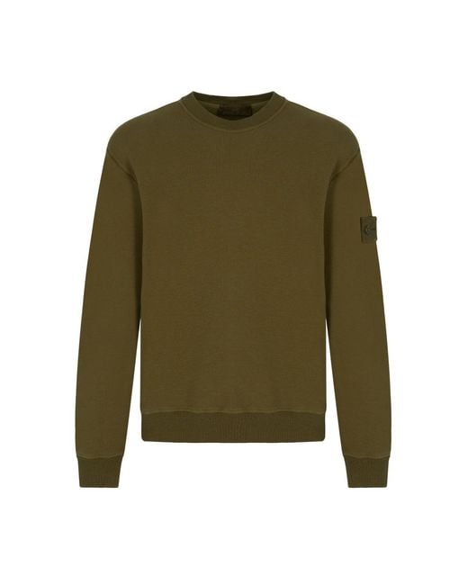 Stone Island Green Ghost 6100069 Sweatshirt for men