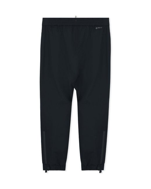 Moncler Black Cuffed Tech Trousers for men