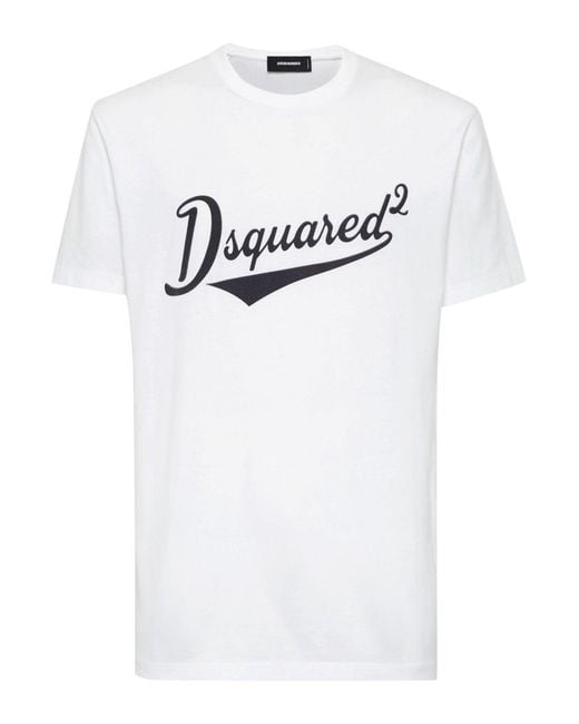 DSquared² White Cool Fit Tee for men