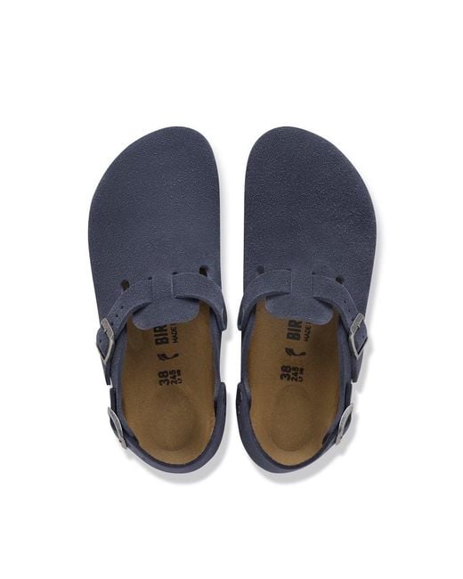 Birkenstock Blue Tokio Suede Leather for men