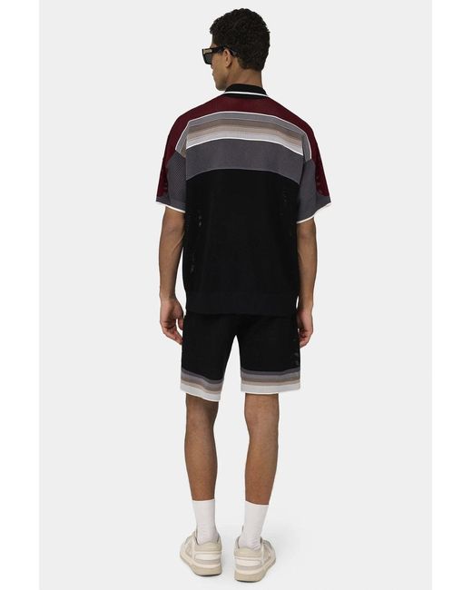Amiri Black Ma Sport Shirt for men