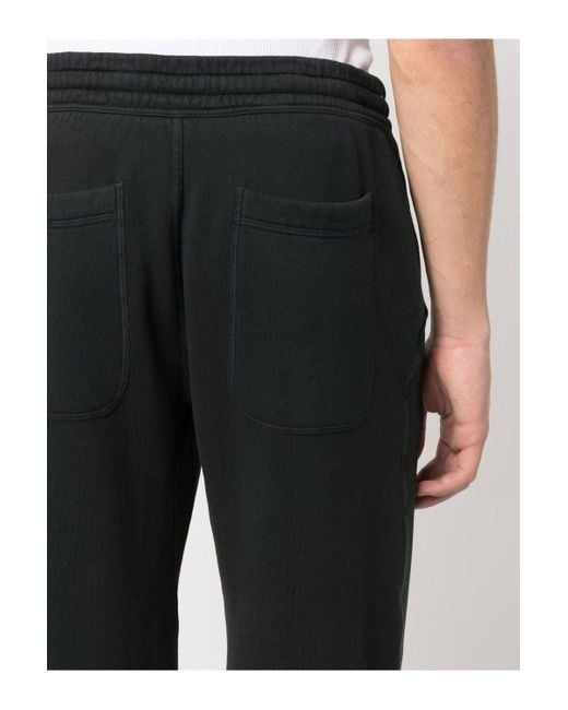 Tom Ford Black Garment Dyed Sweatpants for men