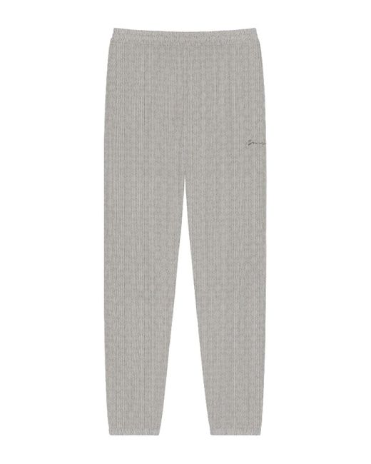 Givenchy Gray Monogram Track Pants for men