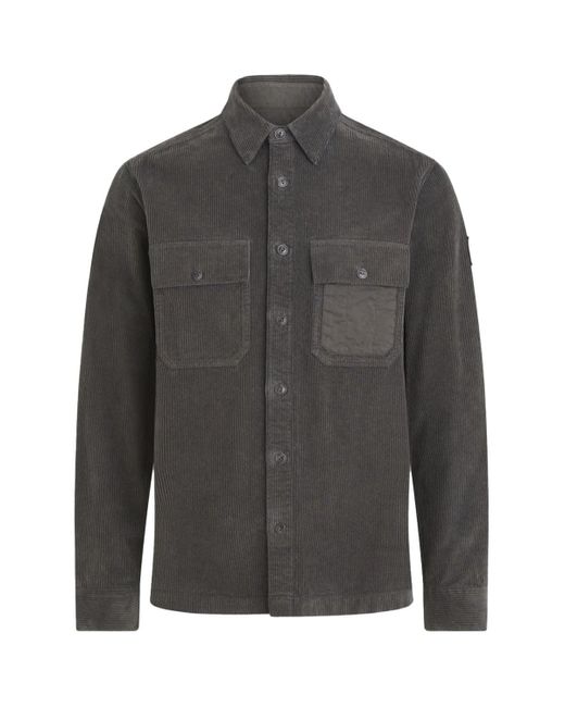 Belstaff Gray Fallgate Shirt for men