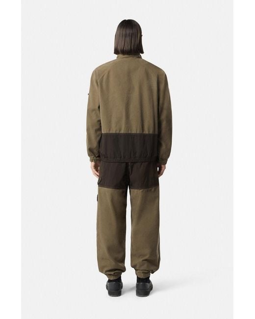 Stone Island Green Cotton 3100060 Trousers for men