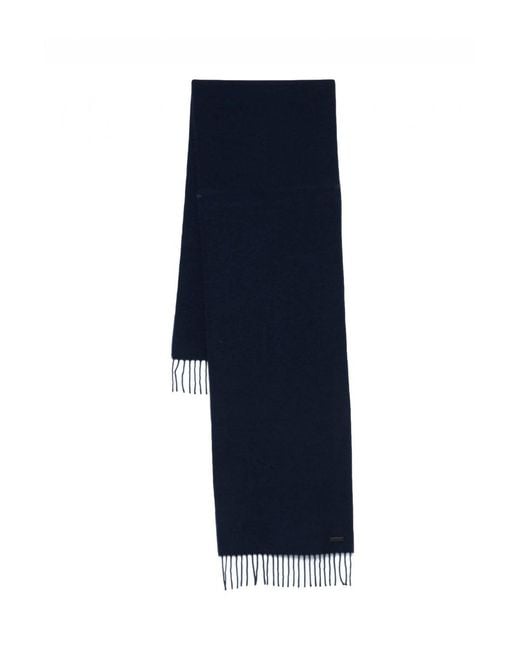 Boss Blue Naster_35 Scarf for men