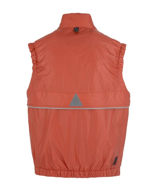Moncler Orange Ollon Gilet for men