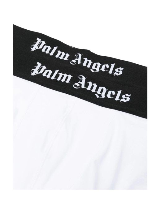 Palm Angels Black Ww Boxer Bipack for men
