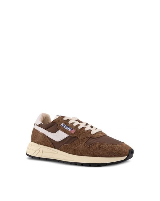 Autry Brown Reelwind Low Nc39 Sneakers for men