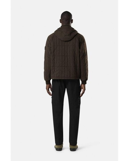 Stone Island Black Quilted 4100015 Jacket for men