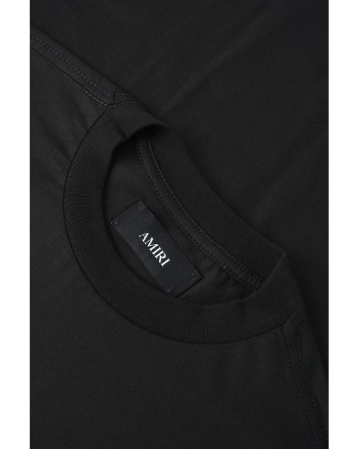 Amiri Black Built On Dreams Os Tee for men