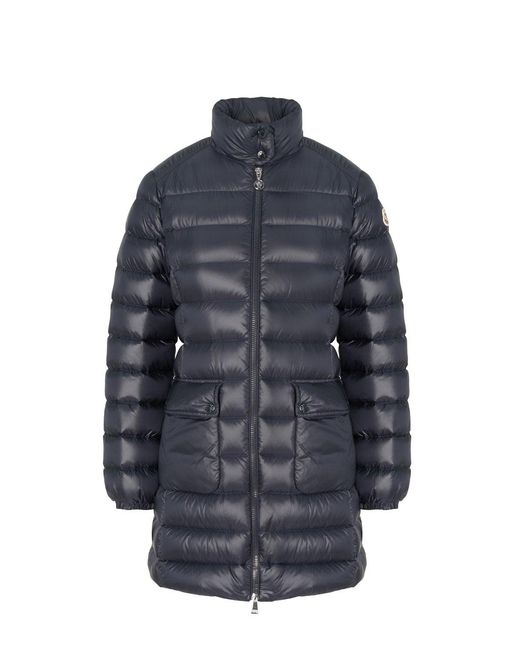 Moncler Blue Genet Long Coat