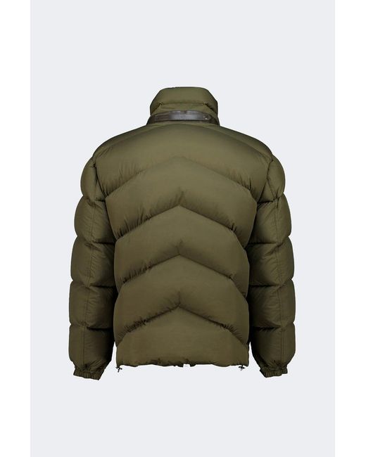 Tom Ford Green Microfiber Down Jacket for men