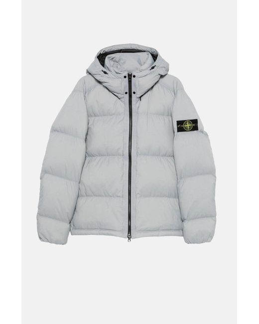 Stone Island Gray Down 4100013 Jacket for men