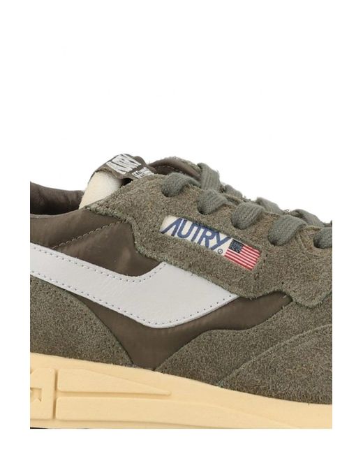 Autry Green Reelwind Low Ut52 Sneakers for men